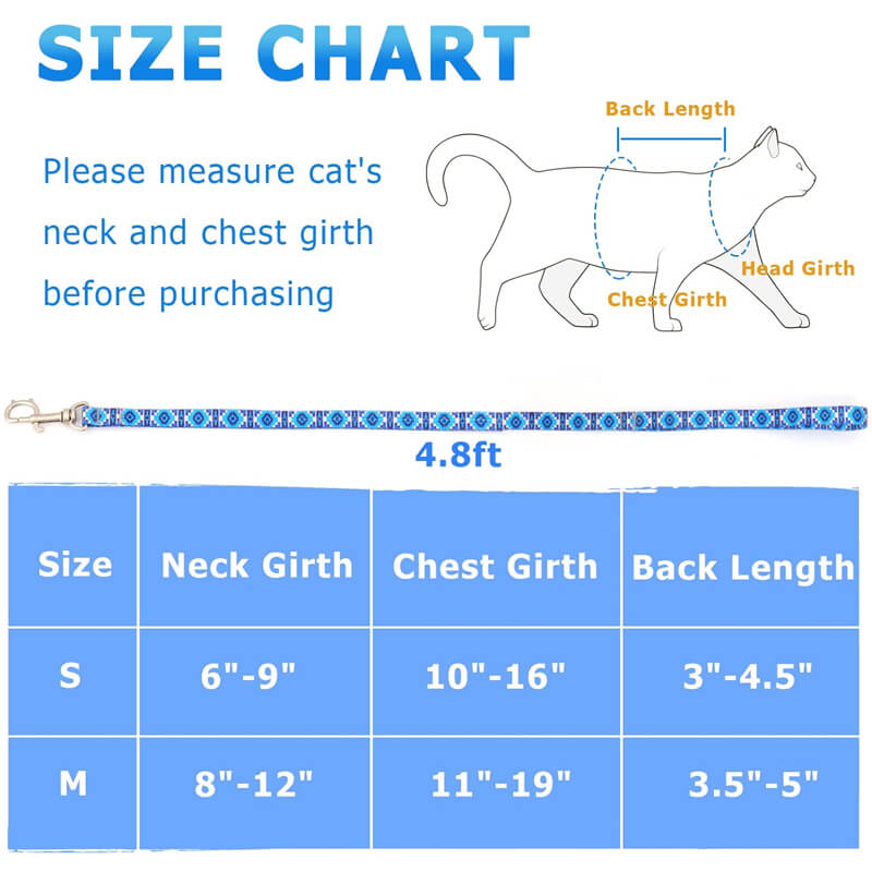 Cat Harness and Leash-Supet