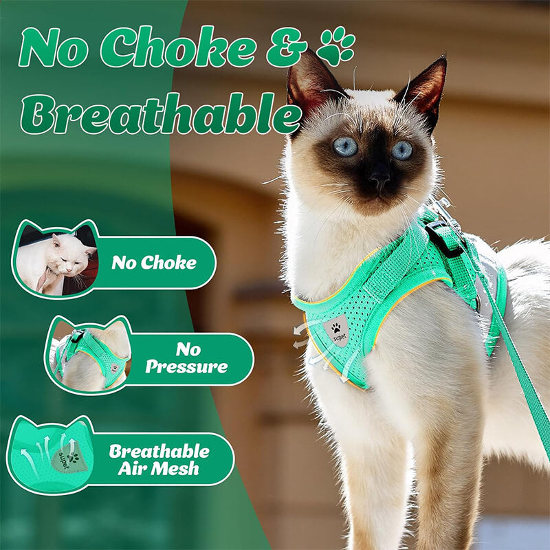 Cat Harness and Leash Set-Supet