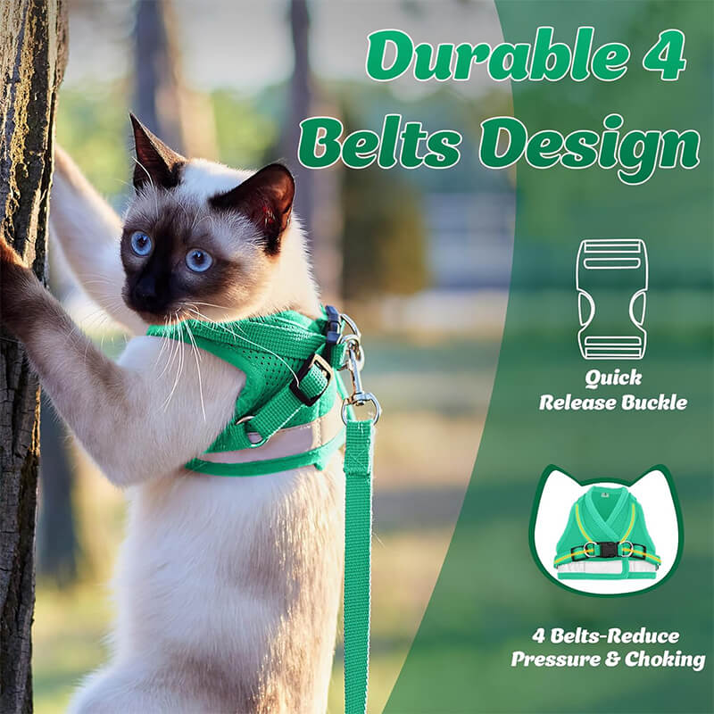 Cat Harness and Leash Set-Supet