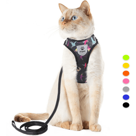 Cat Harness_black-supet