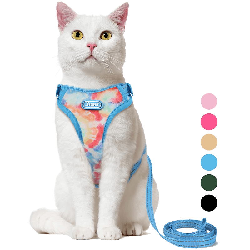 Cat Harness_blue-Supet