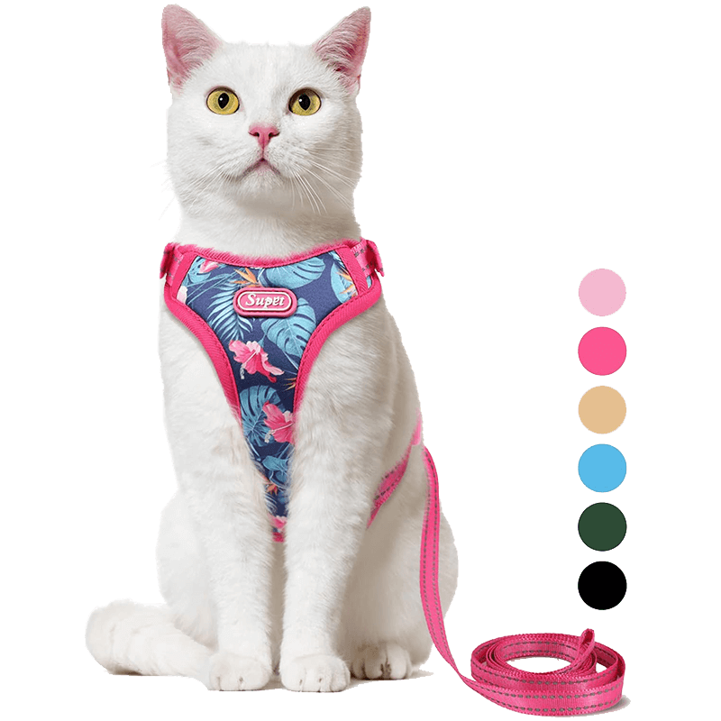 Cat Harness_rose-Supet