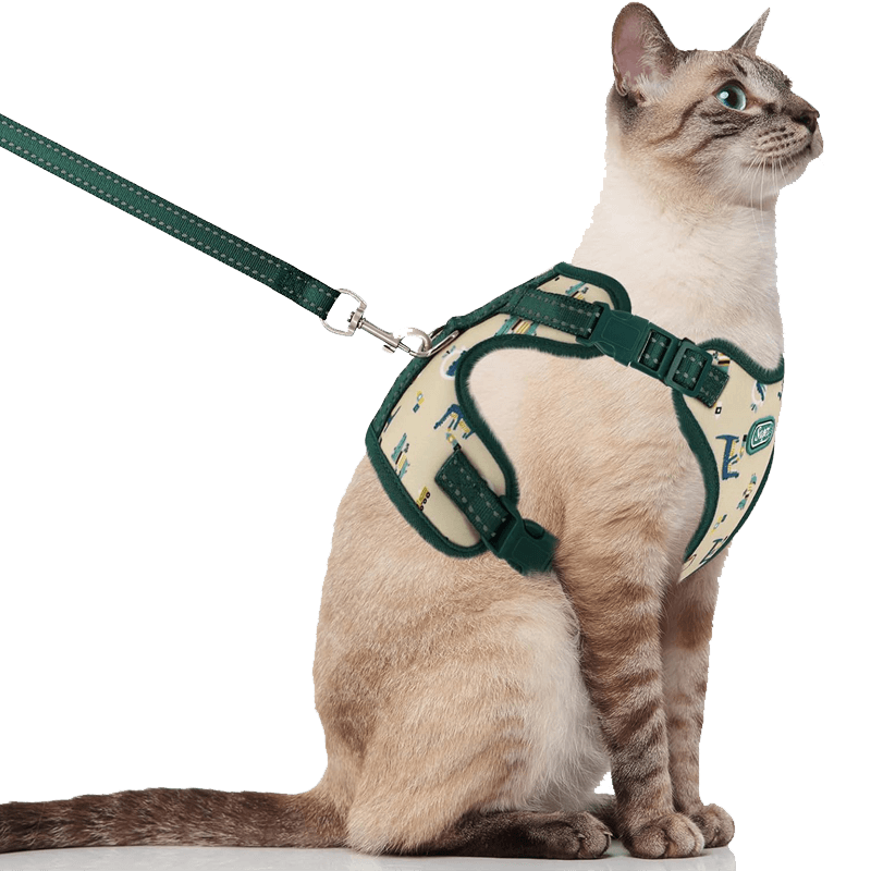 Cat Harness and Leash_crocodile-supet