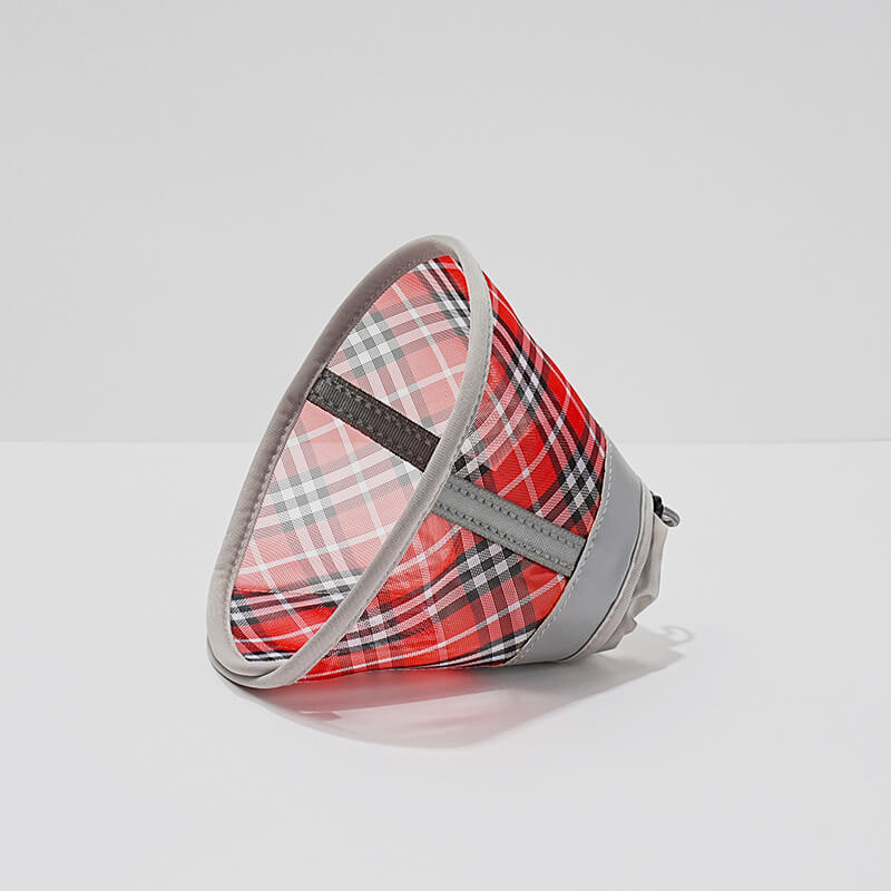 Mesh Cat Cone_Red Grid-supet