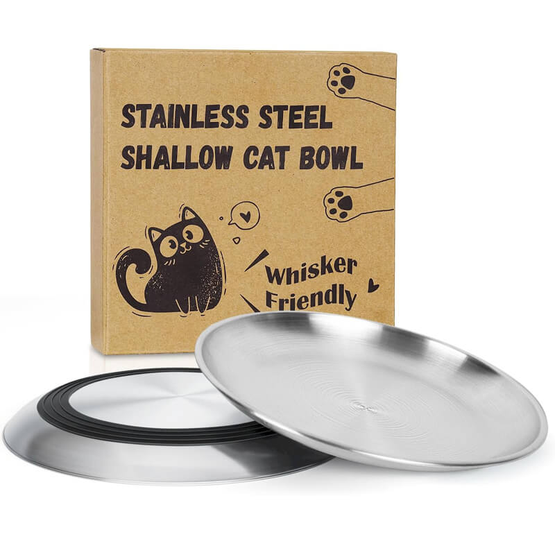 Supet Stainless Steel Cat Bowl