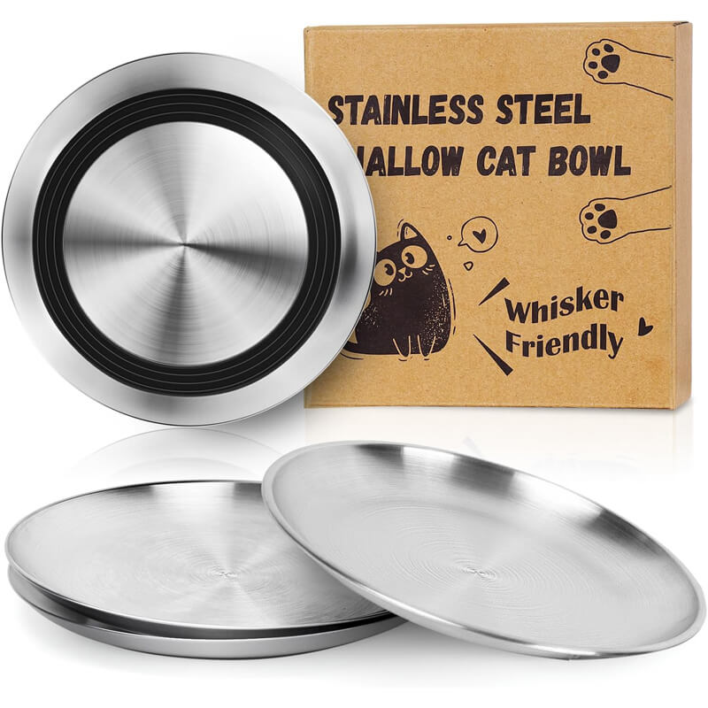 Supet Stainless Steel Cat Bowl