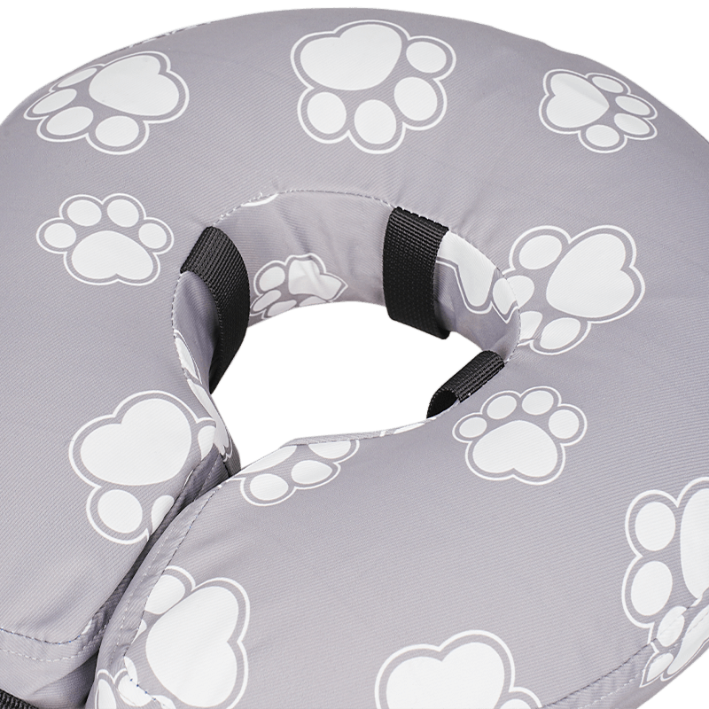 paw Inflatable Dog Cone5-Supet