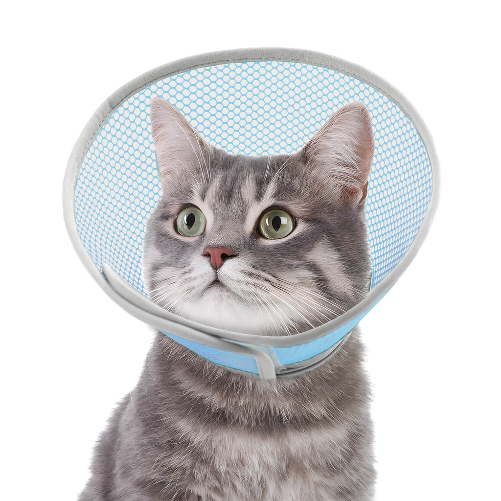 Waterproof Cat Cone_light blue-supet