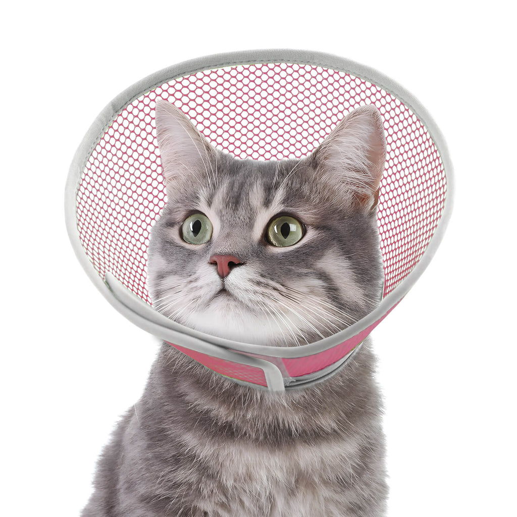 Waterproof Cat Cone_red-supet
